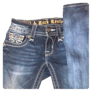 Rock revival skinny denim, perfect condition